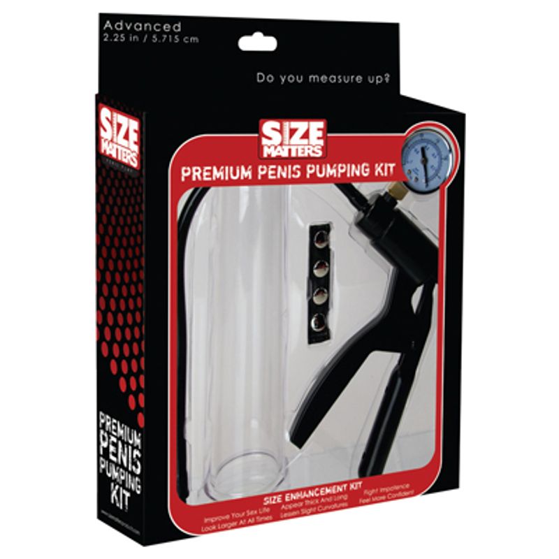 Size Matters Premium Penis Pumping Kit Size Matters