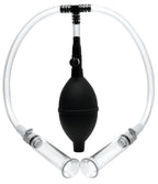 XR Brands Size Matters Nipple Pumping System With Dual Cylinders