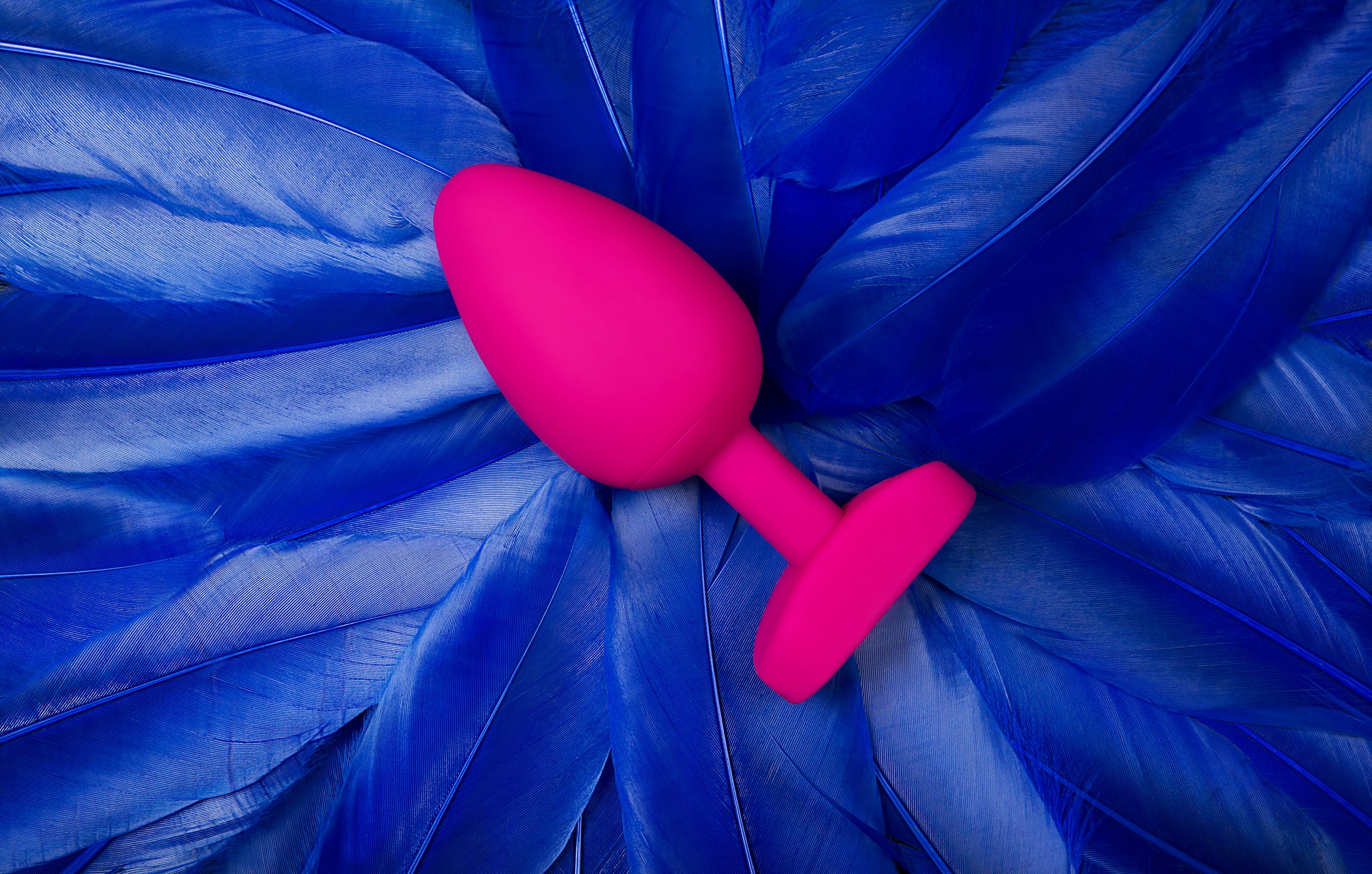 Gvibe Gplug Large Bioskin Butt Plug Sweet Raspberry
