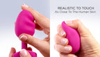 Gvibe Gplug Large Bioskin Butt Plug Sweet Raspberry