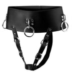 XR Brands Strict Forced Orgasm Wand Holder Bondage Belt