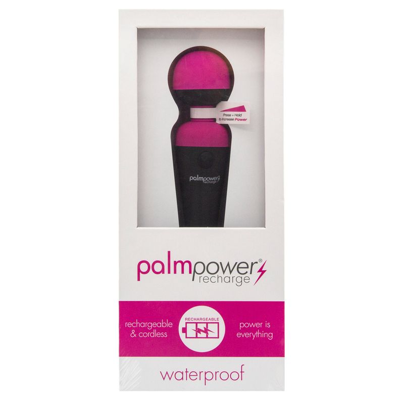 PalmPower Rechargeable Waterproof Massage Wand PalmPower