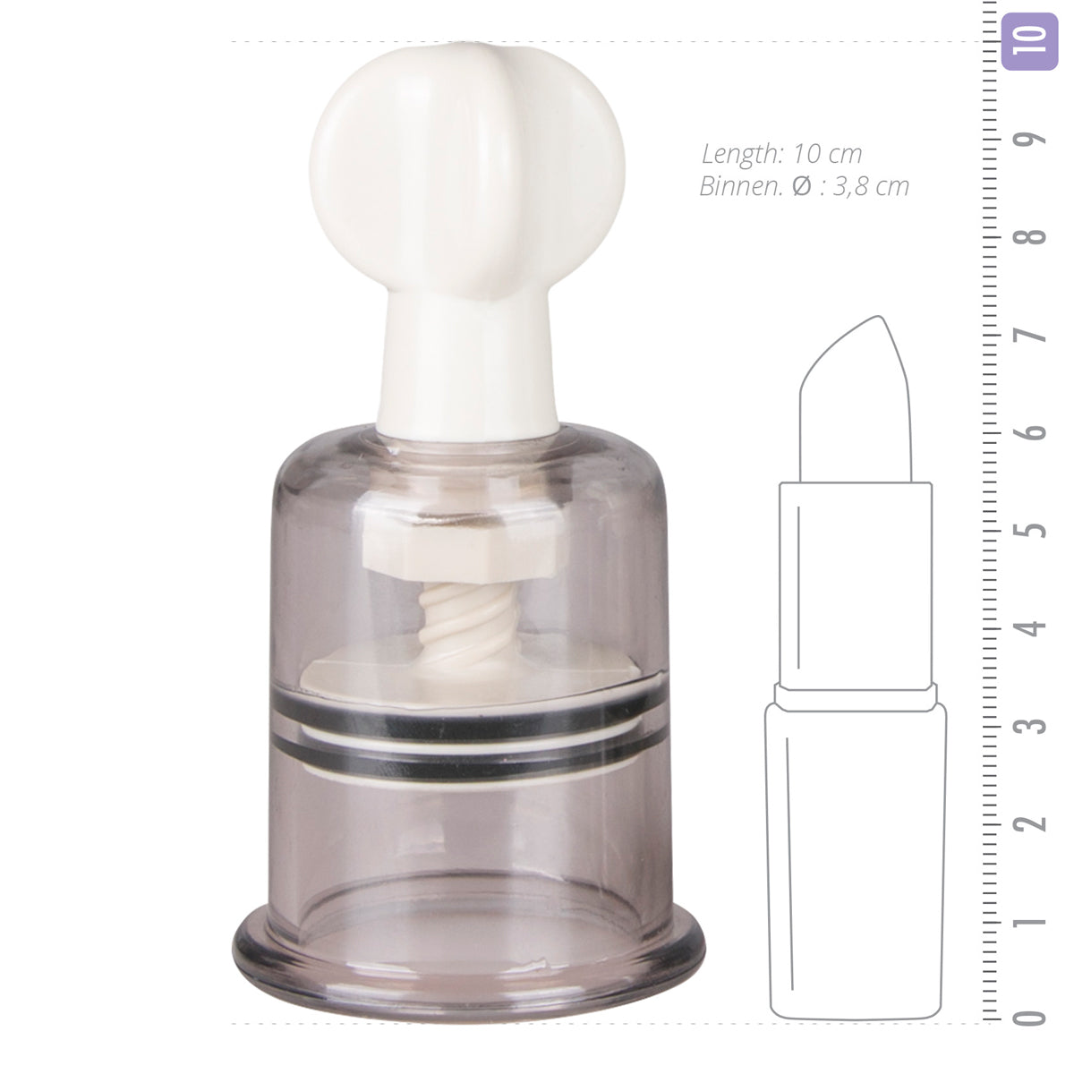 Easy Toys Fetish Collection Nipple & Clit Suckers Large 2 Piece Main image