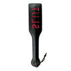 Easytoys Fetish Collection Fetish Play Slut Paddle Black
