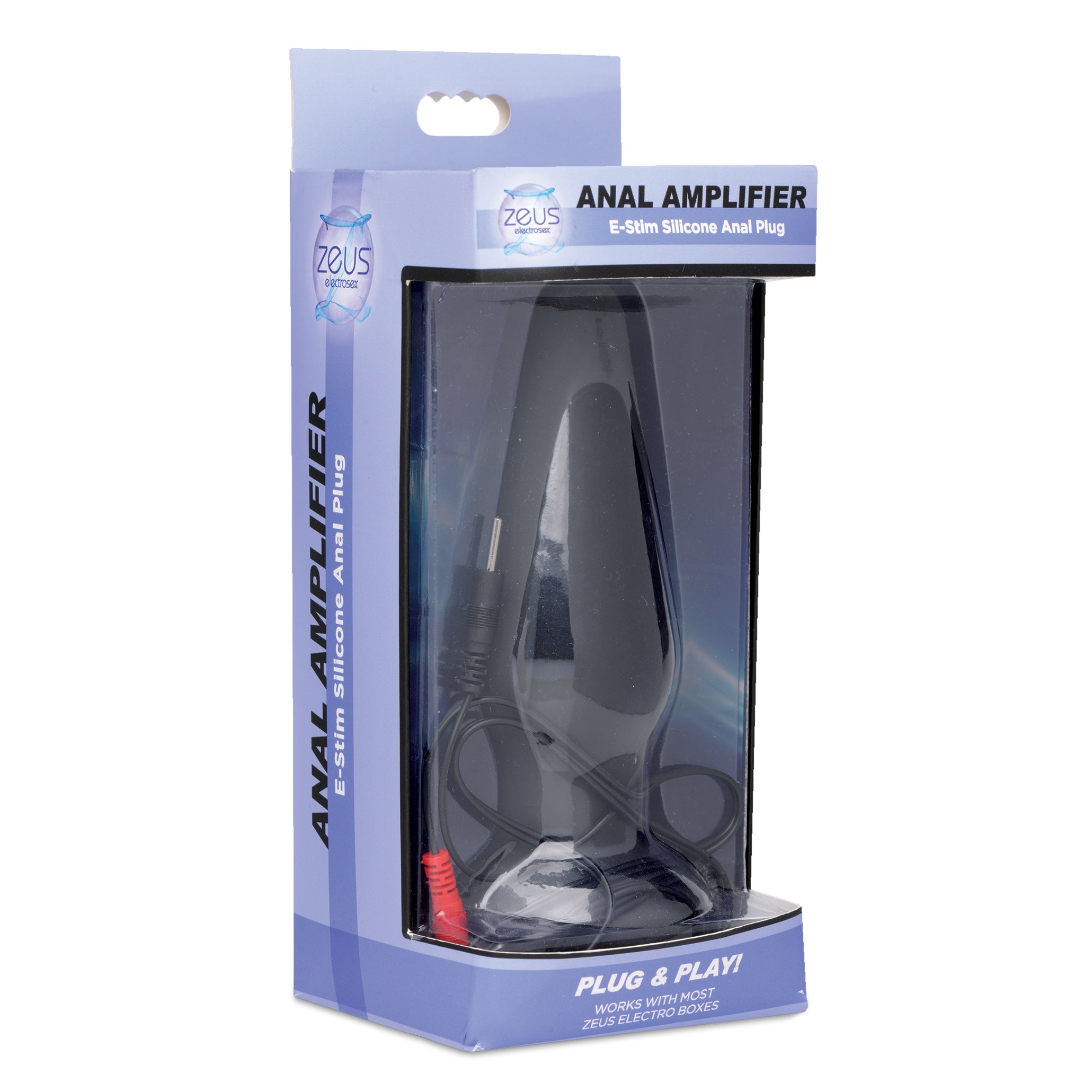 Zeus Anal Amplifier Silicone EStim Anal Plug Secondary image
