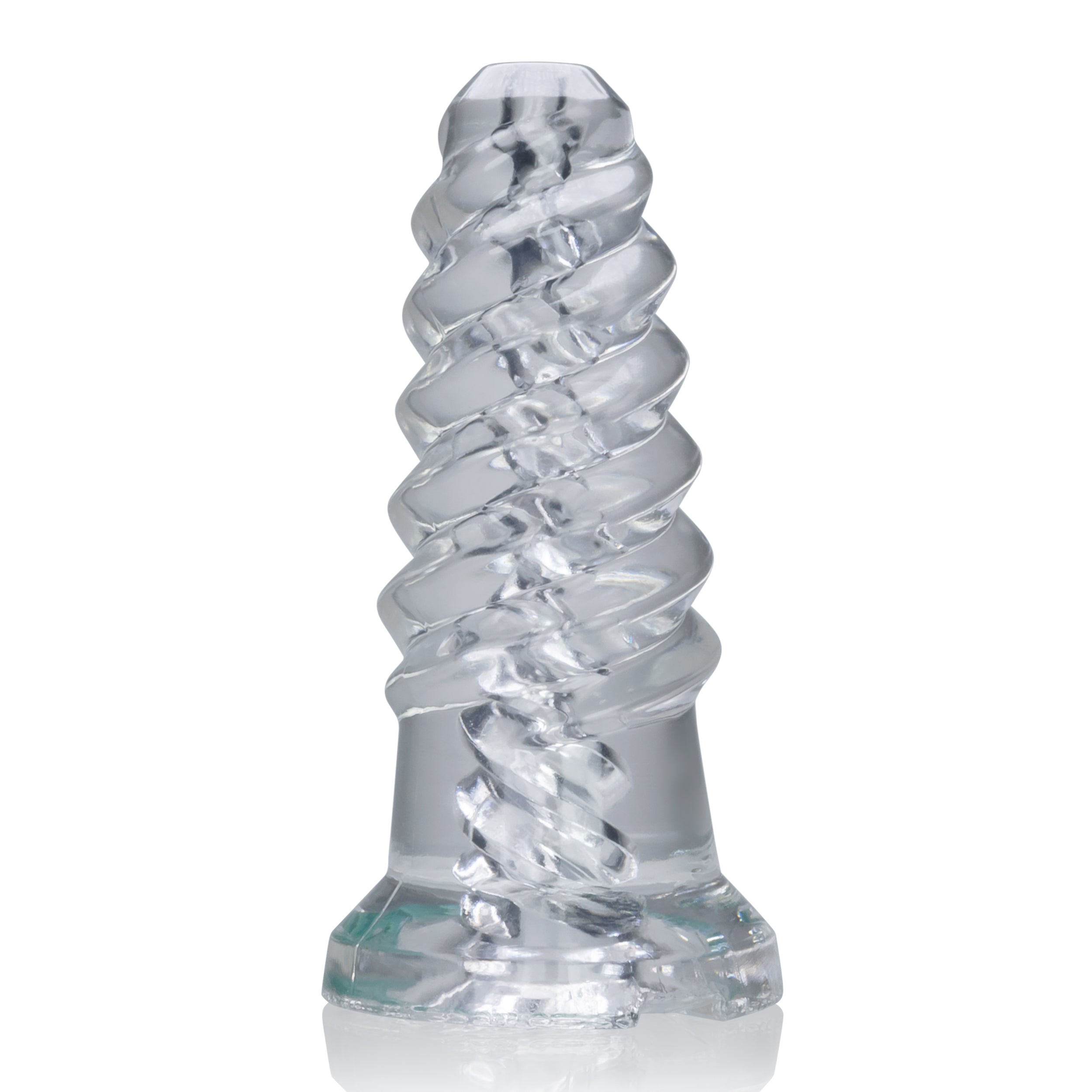 Oxballs Screwd Super Squish Corkscrew Jackoff Toy Clear Main image