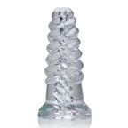Oxballs Screwd Super Squish Corkscrew Jackoff Toy Clear