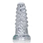 Oxballs Screwd Super Squish Corkscrew Jackoff Toy Clear