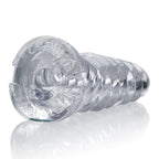 Oxballs Screwd Super Squish Corkscrew Jackoff Toy Clear