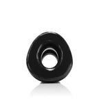 Oxballs Pighole 1 Hollow Plug Small Black