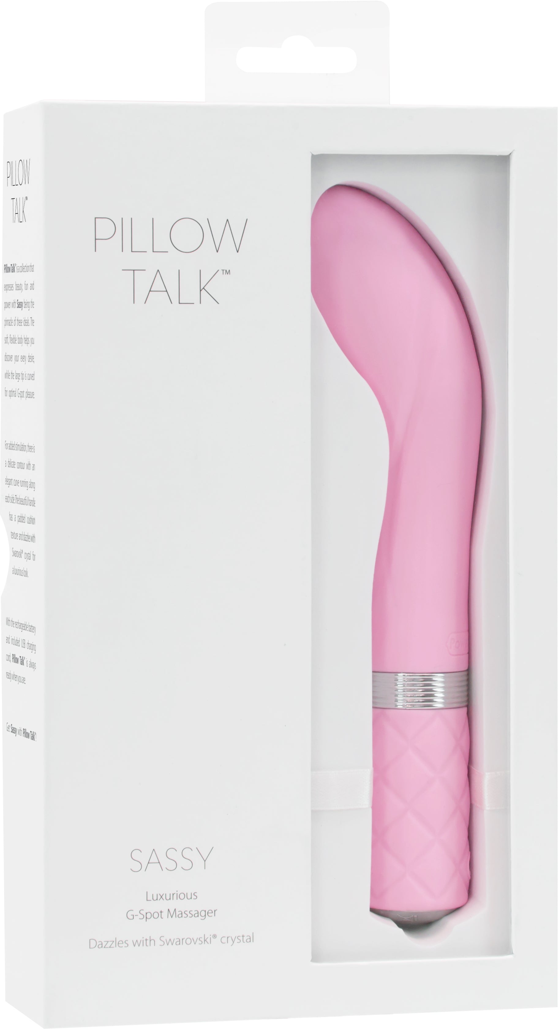 BMS Factory Pillow Talk Pillow Talk Sassy G Spot Vibrator Pink Secondary image
