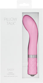 BMS Factory Pillow Talk Pillow Talk Sassy G Spot Vibrator Pink