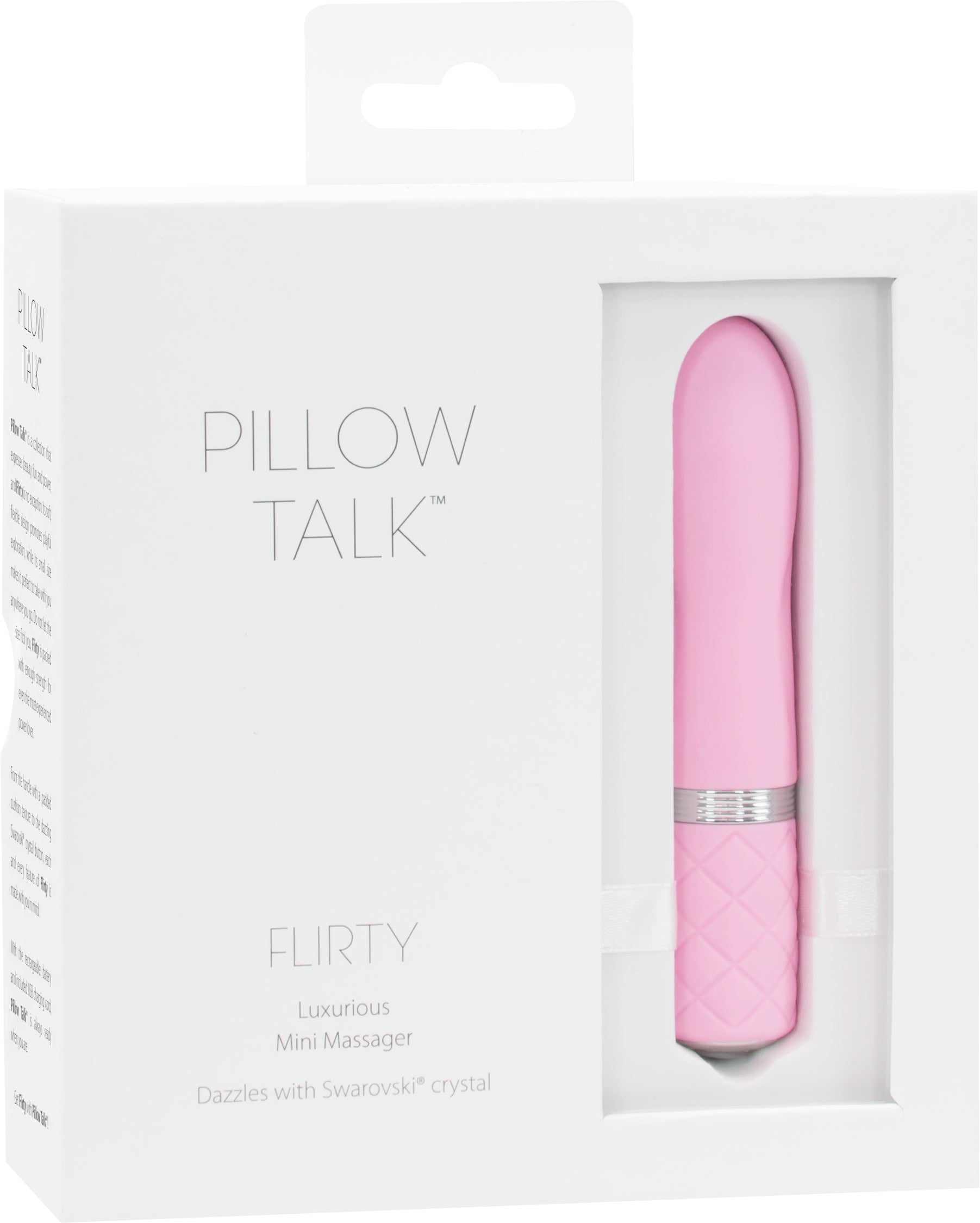 BMS Factory Pillow Talk Flirty Bullet Vibrator Pink Secondary image
