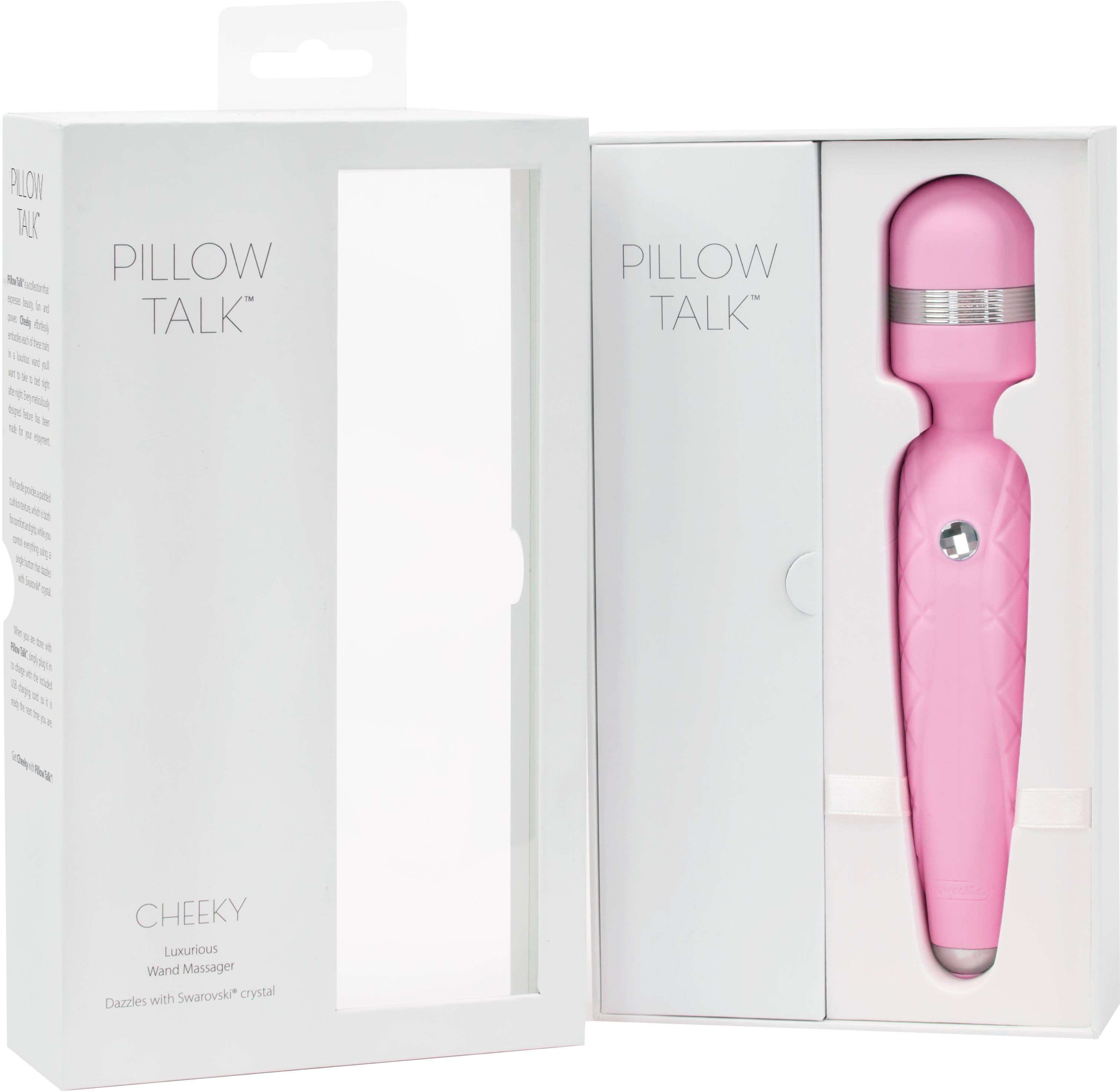 BMS Factory Pillow Talk Cheeky Massage Wand