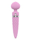 BMS Factory Pillow Talk Sultry Dual Ended Warming Body Wand Massager Pink