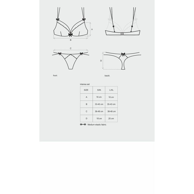 Obsessive Intensa 2 Piece Set Obsessive