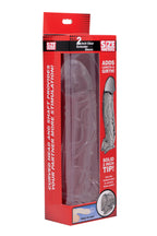 XR Brands Size Matters Mens Penis Extender Sleeve 2 Inch