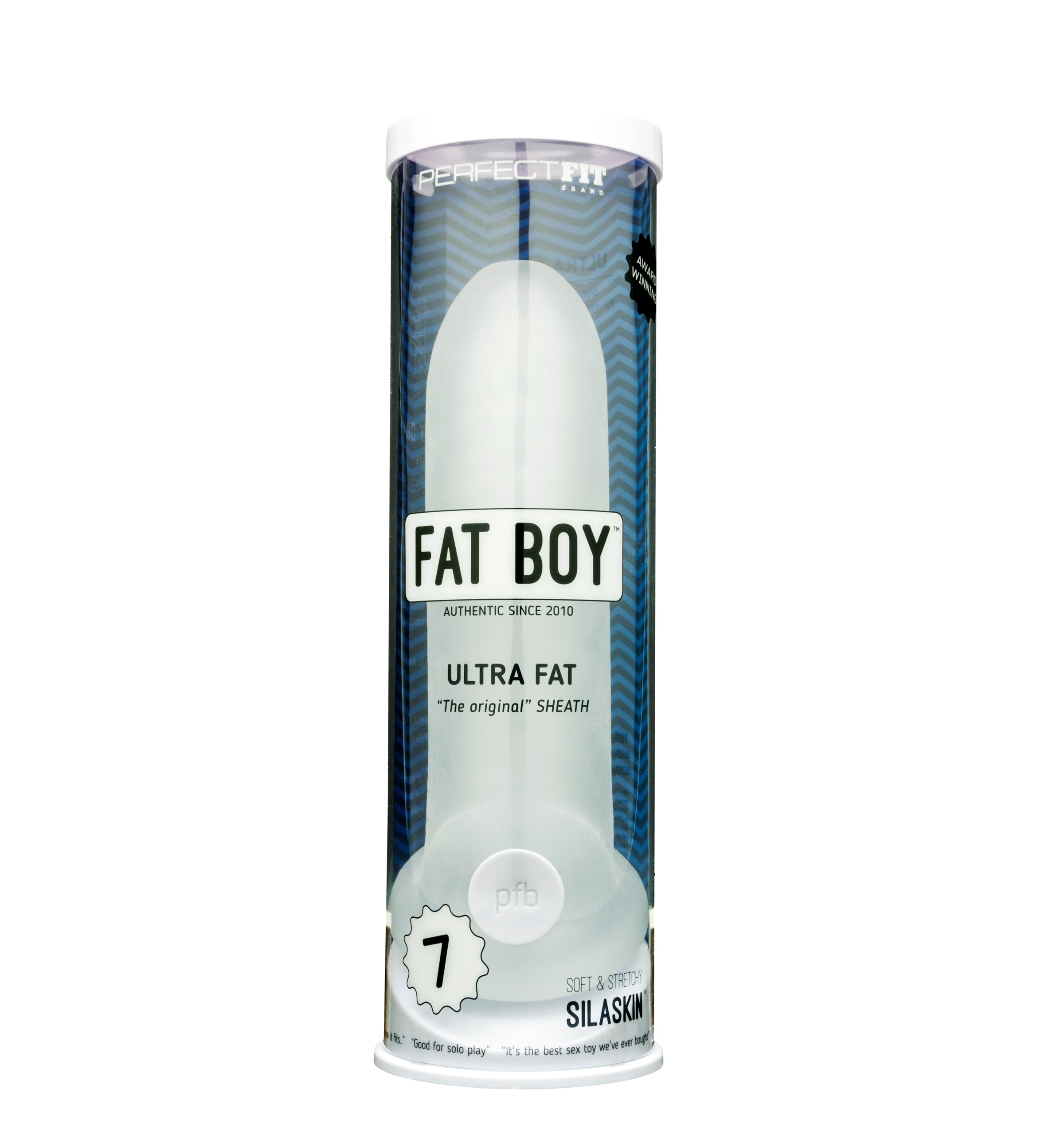 Perfect Fit Fat Boy Original Ultra Fat Sheath Clear