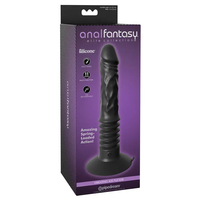 Pipedream Anal Fantasy Elite Vibrating Ass Fucker USB Rechargeable Anal Vibrator Pipedream