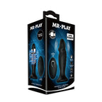 MR PLAY Powerful USB Rechargeable Vibrating Anal Plug With Remote 12.4cm Mr Play