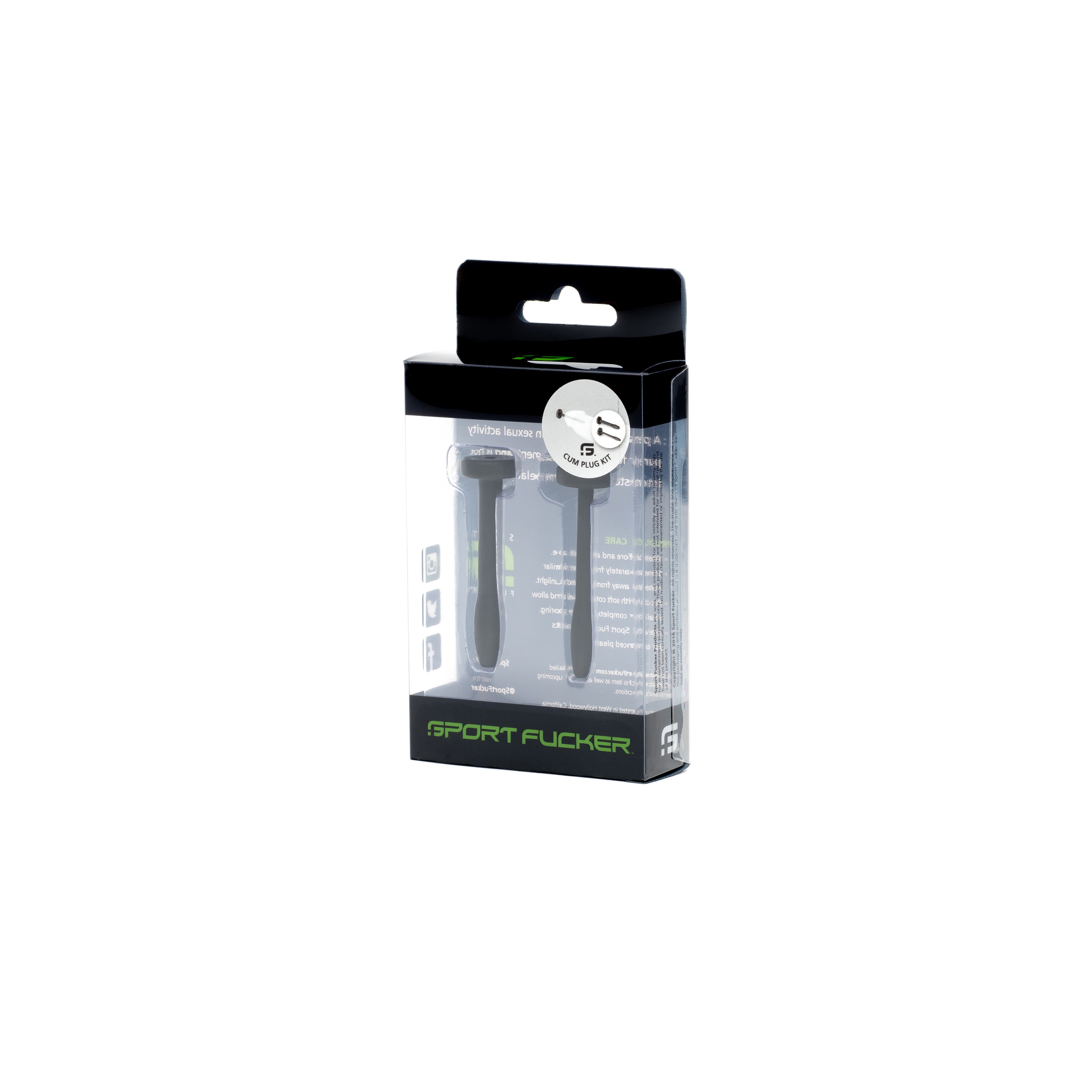 Sport Fucker Cum Plug Kit Black