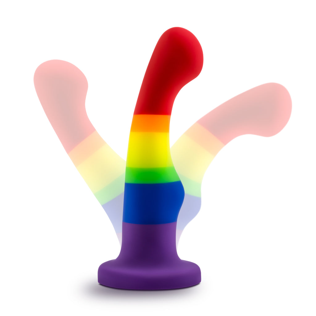 Blush Novelties Avant Pride P1 Freedom Silicone Dildo Blush Novelties