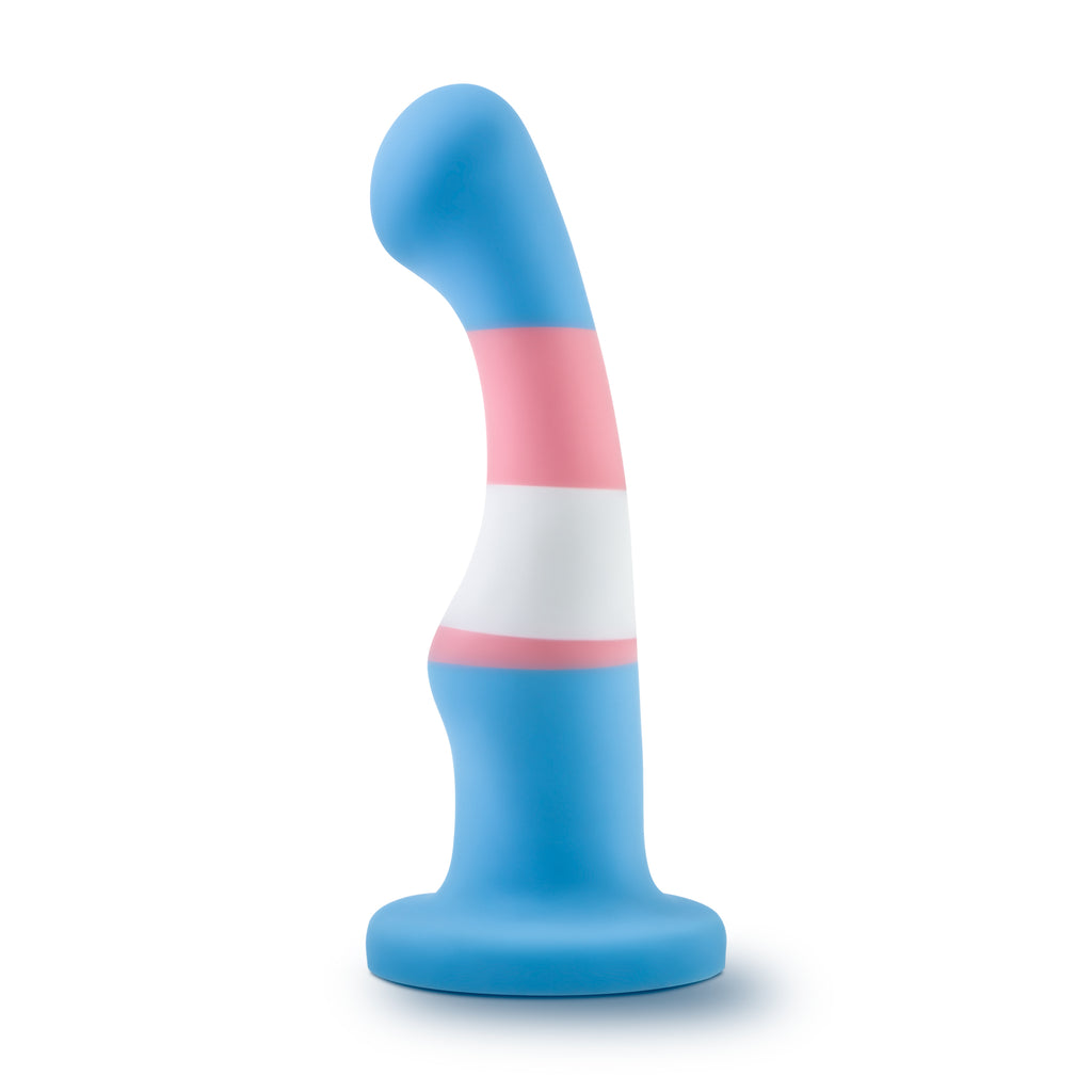 Blush Novelties Avant Pride P2 True Blue Silicone Dildo Blush Novelties
