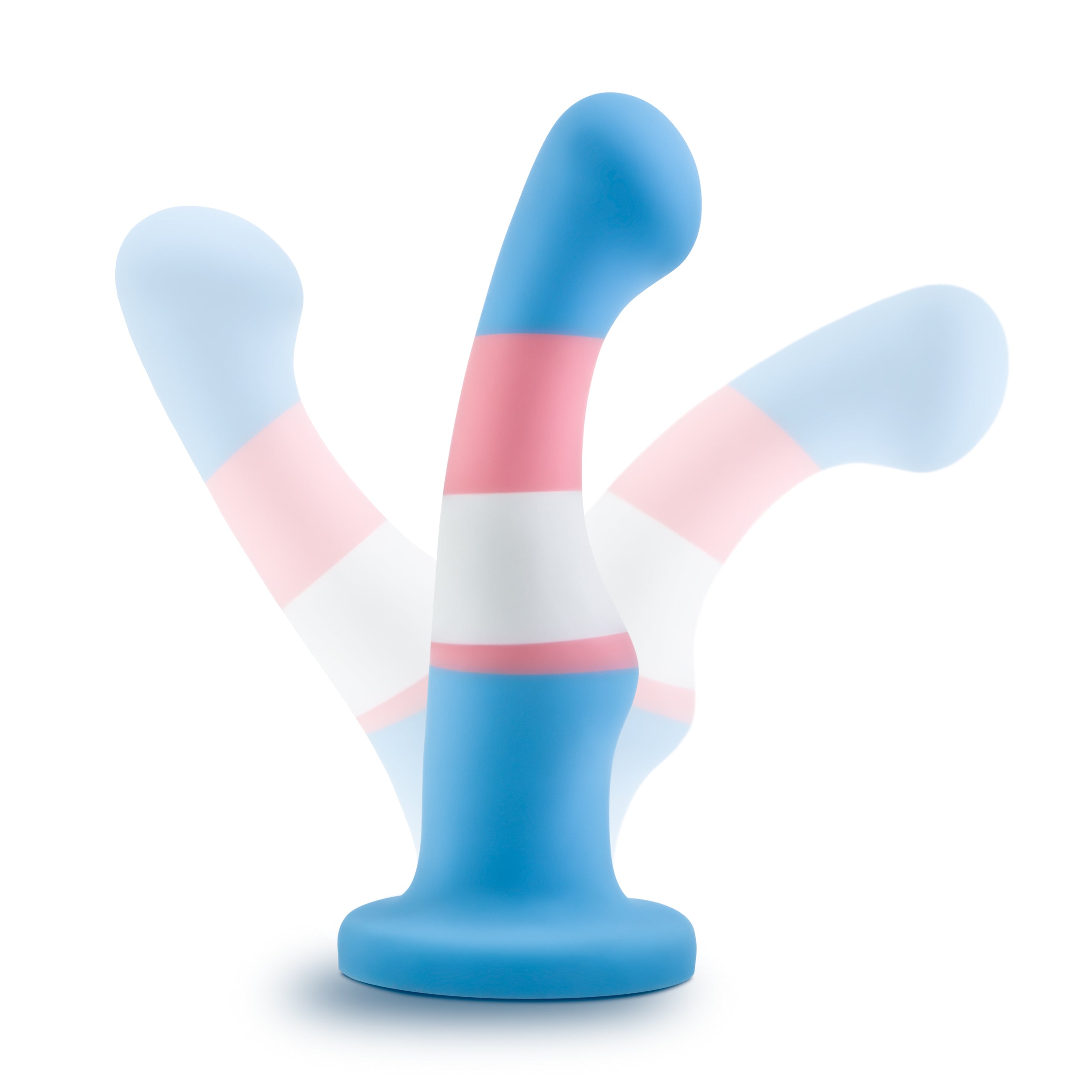 Blush Novelties Avant Pride P2 True Blue Silicone Dildo Blush Novelties