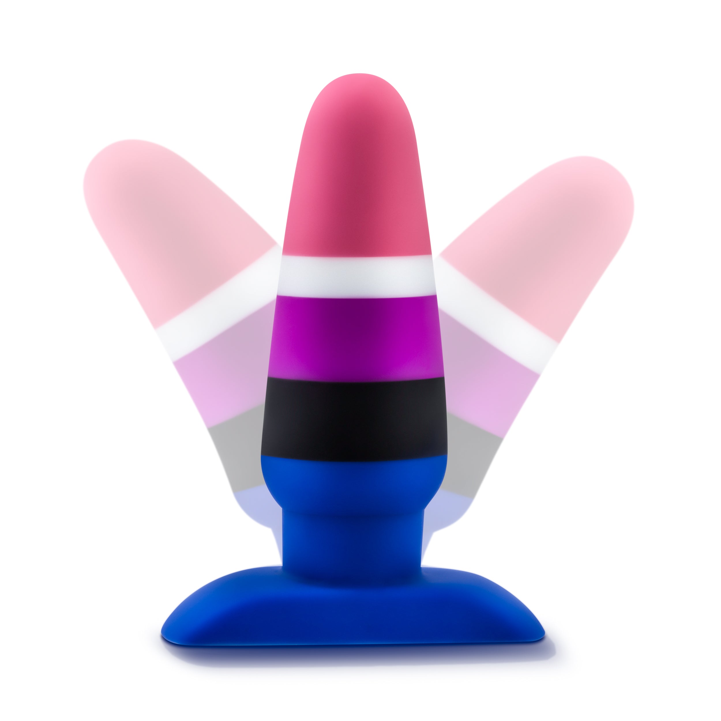 Blush Novelties Avant Pride P5 Fluid Silicone Butt Plug Secondary image