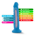 Blush Novelties Neo Dual Density Cock 7.5 Inch Blush Novelties