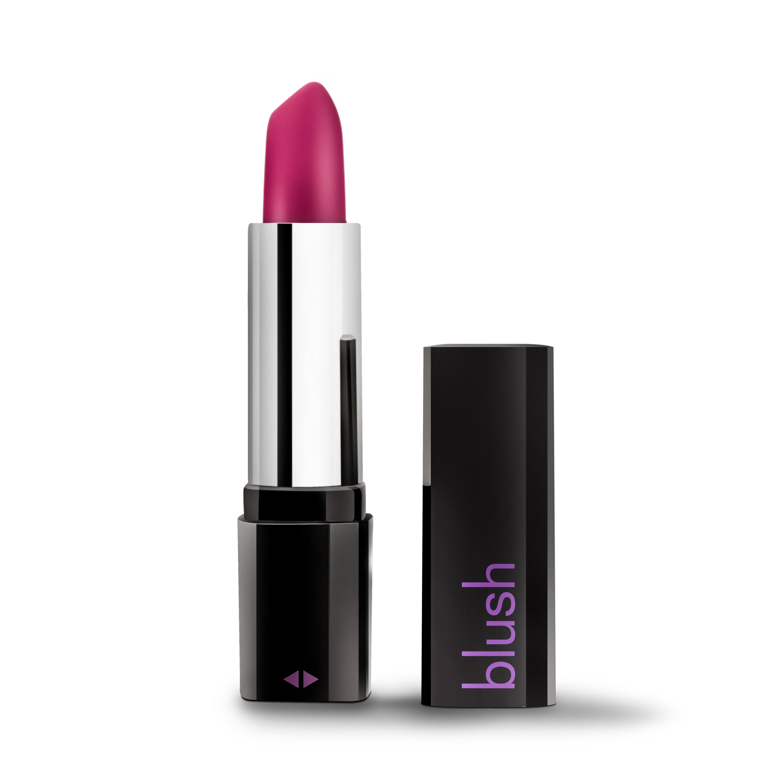 Rose Lipstick Mini & Slim Vibrator Black