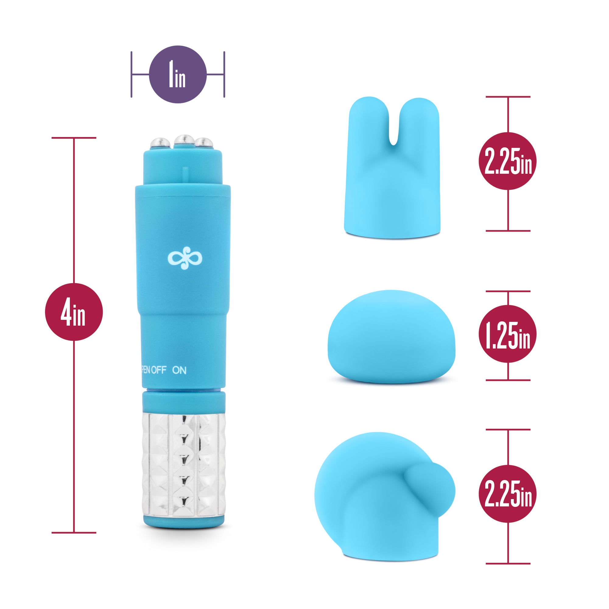 Rose Revitalize Silicone Adult Massage Kit