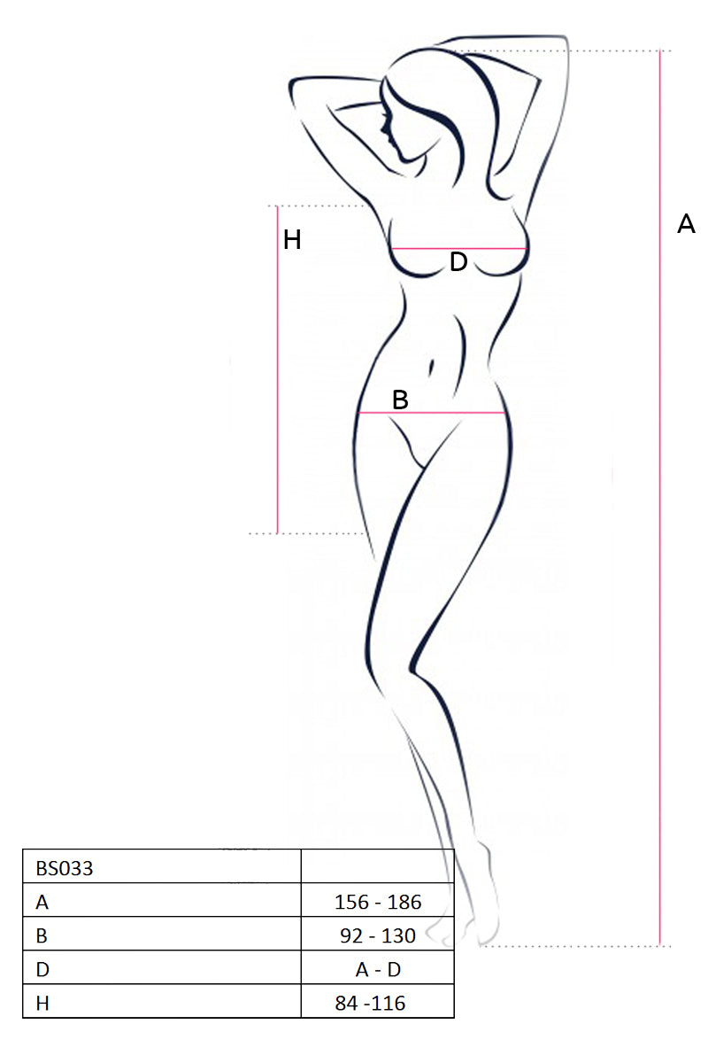 Passion Lingerie Super Sexy Translucent Mesh Dress One Size White Secondary image