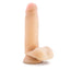 Blush Novelties Au Naturel Sensa Feel Dildo 7 Inch Beige Blush Novelties