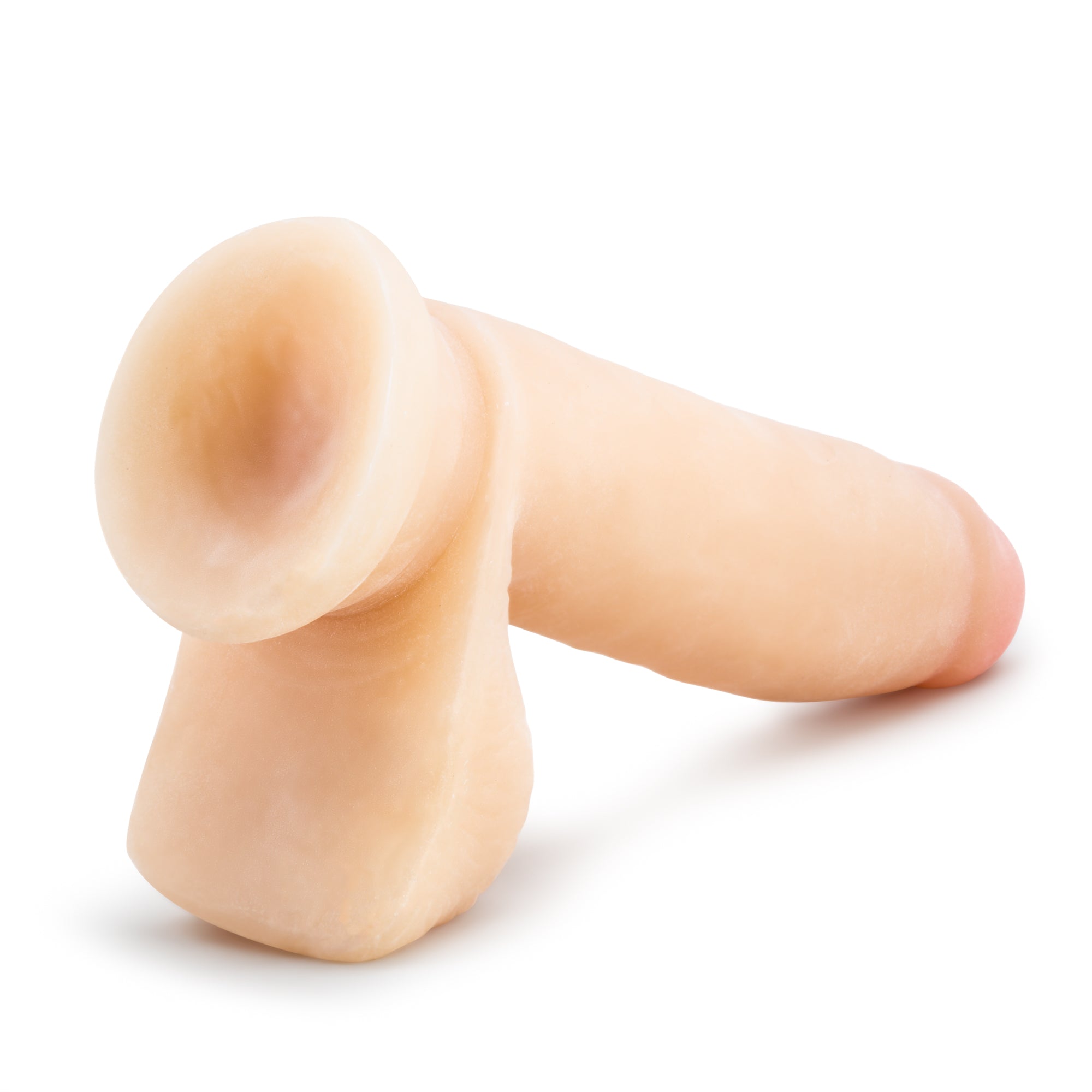 Blush Novelties Au Naturel Sensa Feel Dildo 7 Inch Beige Blush Novelties