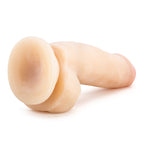 Blush Novelties Au Naturel Sensa Feel Fat Boy Dildo 7 Inch Beige Blush Novelties