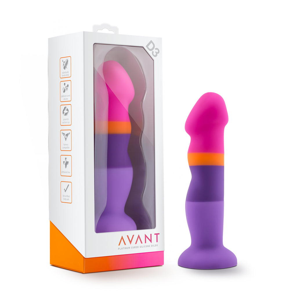 Blush Novelties Avant D3 Summer Fling Silicone Dildo Blush Novelties