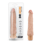 Blush Novelties Dr Skin Cock Vibe 1 Vibrating Cock 9 Inch Beige Blush Novelties