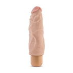 Dr Skin Cock Vibe 9 Vibrating Cock 7.5 Inch Beige Blush Novelties