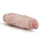 Dr Skin Cock Vibe 9 Vibrating Cock 7.5 Inch Beige Blush Novelties