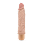 Dr Skin Cock Vibe 10 Vibrating Cock 8.5 Inch Beige Blush Novelties