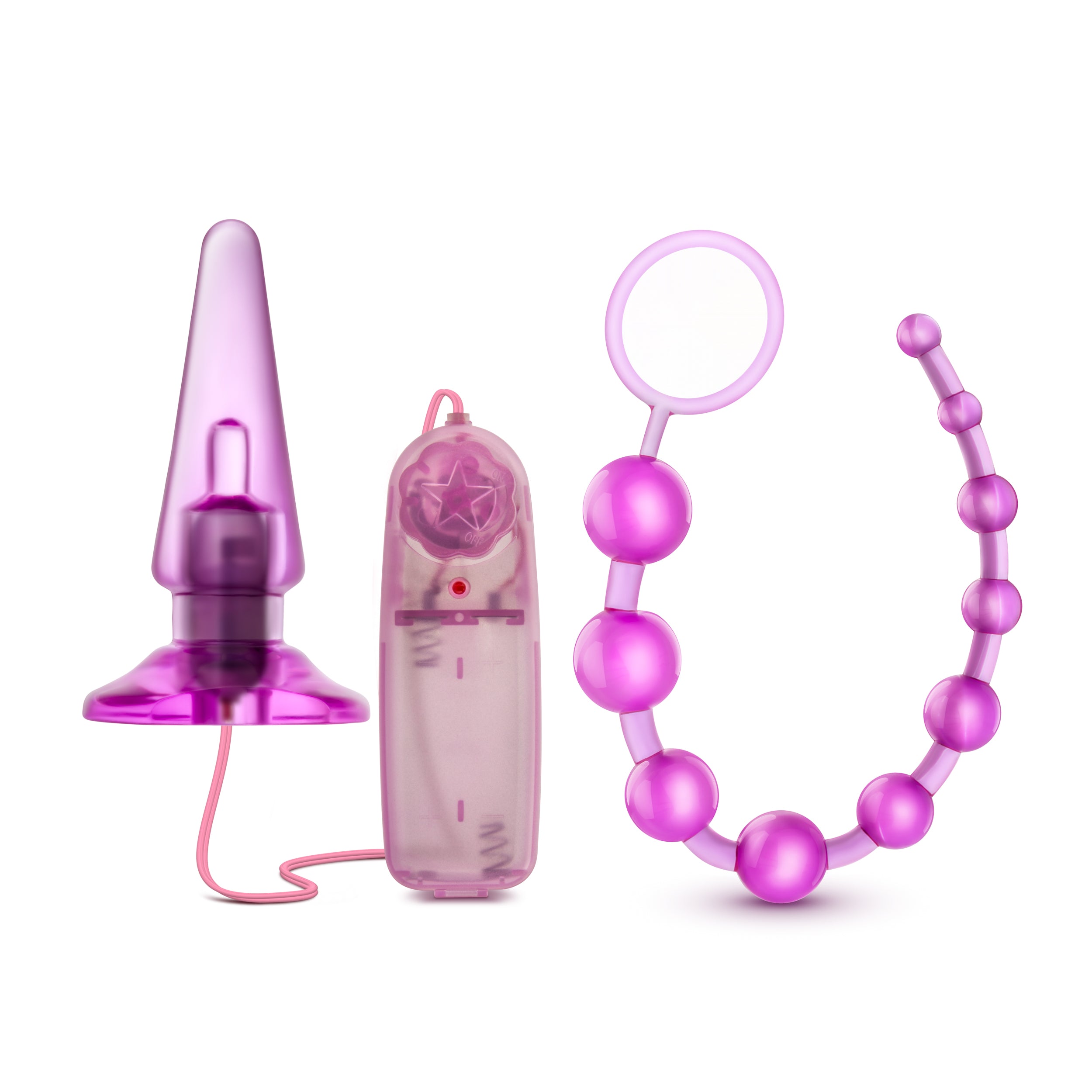 Blush Novelties Quickie Kit Vibrating Anal Plug Pink Secondary image