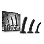 Blush Novelties Temptasia Twist Silicone Dildo Kit Set Of Three Blush Novelties