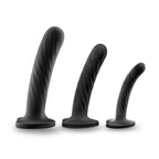 Blush Novelties Temptasia Twist Silicone Dildo Kit Set Of Three Blush Novelties