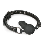Easy Toys Bondage Gag With Silicone Dong