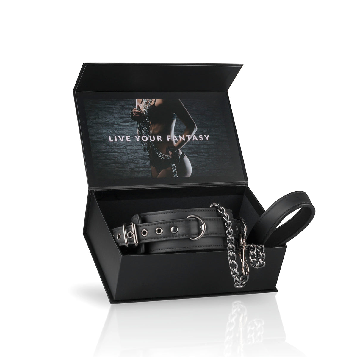 Easytoys Fetish Collar With Leash