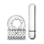 Stay Hard Vibrating Super Clitifier Cock Ring Clear Stay Hard