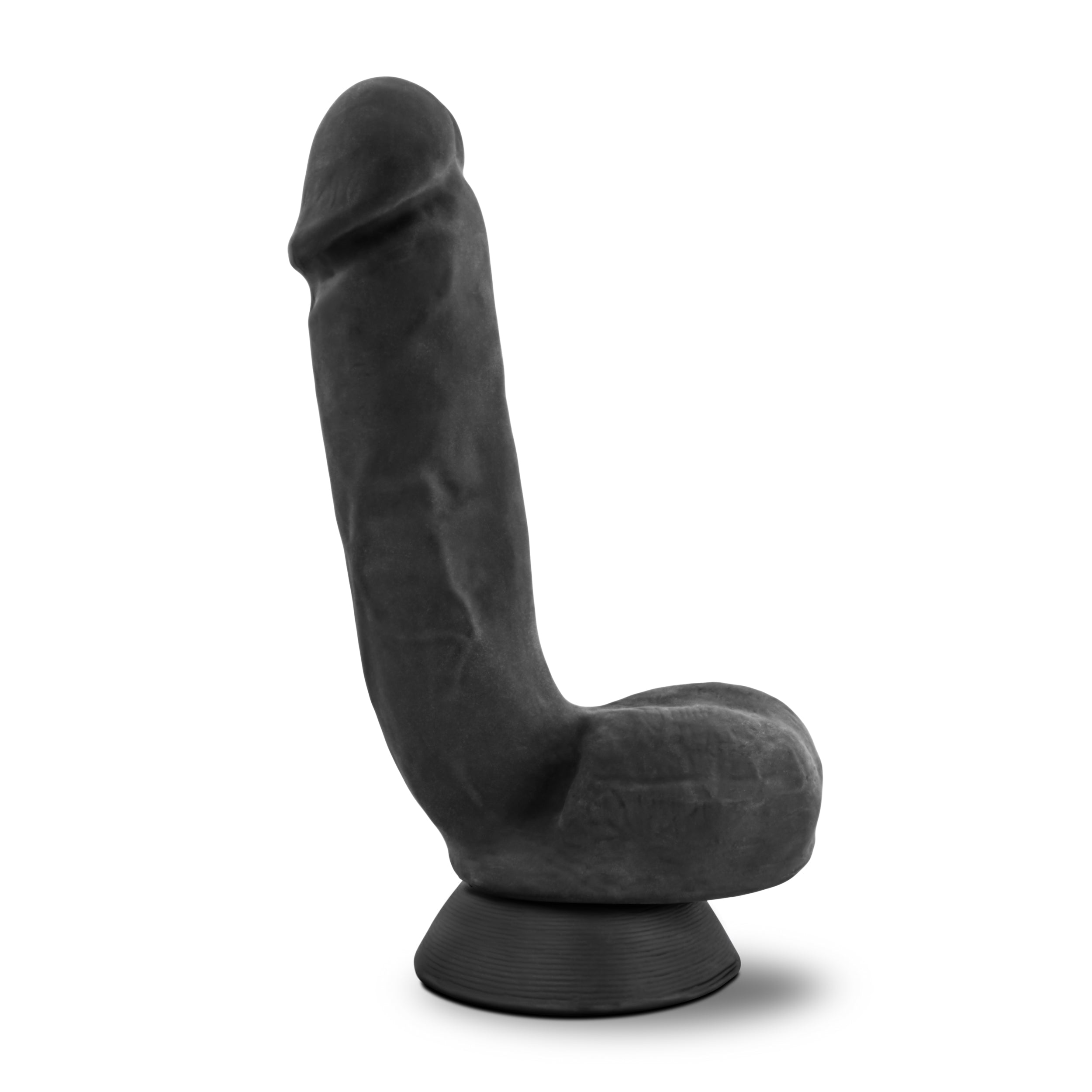 Blush Novelties Au Naturel Bold Pound Dildo 8.5 Inch Black Blush Novelties