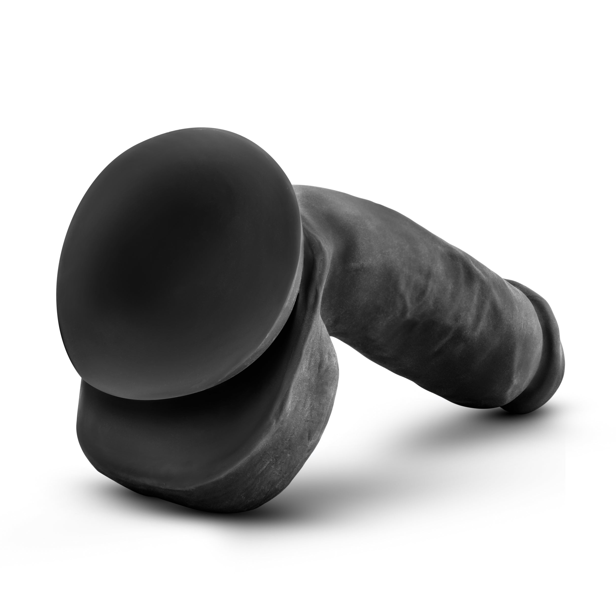 Blush Novelties Au Naturel Bold Pound Dildo 8.5 Inch Black Blush Novelties