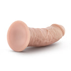 Blush Novelties Dr Skin Cock With Suction Cup 8 Inch Vanilla Blush Novelties
